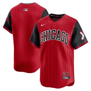Youth Chicago White Sox Nike Red/Black 2025 City Connect Limited Jersey
