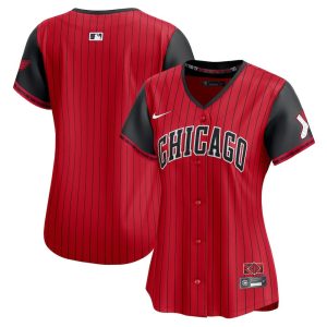 Women's Chicago White Sox Nike Red/Black 2025 City Connect Limited Jersey