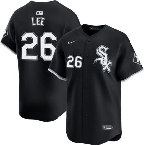 Men's Chicago White Sox #26 Korey Lee Nike Black Home Replica Jersey