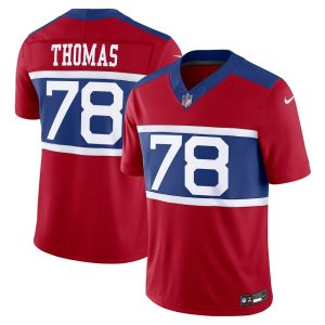 Men's New York Giants Andrew Thomas  Century Red Alternate Vapor F.U.S.E. Limited Jersey