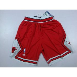 Chicago Bulls Red NBA Shorts