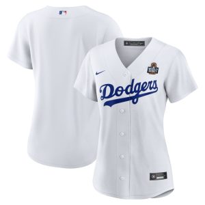 Women's Los Angeles Dodgers  White 2024 World Series Home Replica Jersey