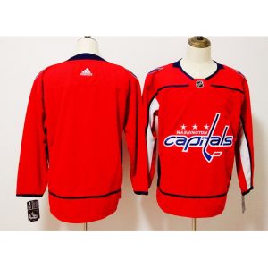 Men's  Washington Capitals Red Stitched NHL Jersey