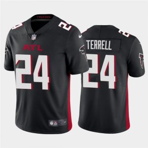 Men's Atlanta Falcons  #24 A.J. Terrell New Black Vapor Untouchable Limited Stitched NFL Jersey