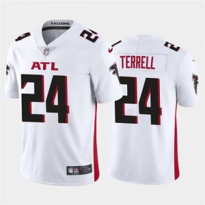 Men's Atlanta Falcons  #24 A.J. Terrell New White Vapor Untouchable Limited Stitched NFL Jersey