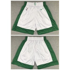 Men's Boston Celtics White Shorts (Run Small)
