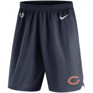 Men's Chicago Bears  Navy Knit Performance Shorts