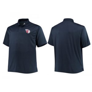 Men's Cleveland Guardians Navy Big and Tall Two-Pack Polo T-Shirt