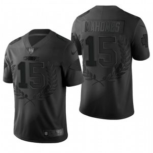 Men's Kansas City Chiefs #15 Patrick Mahomes Black Special Edition Limited Stitched Jersey