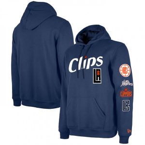 Men's Los Angeles Clippers Navy 2023/24 City Edition Pullover Hoodie