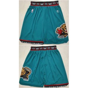 Men's Memphis Grizzlies Teal  Shorts (Run Small)