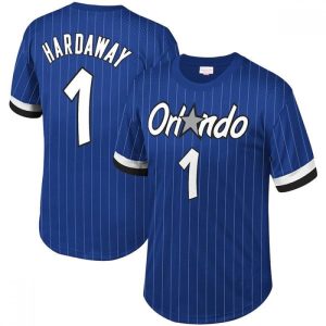 Men's Orlando Magic #1 Penny Hardaway Blue Jersey