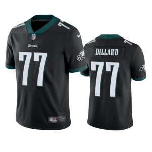 Men's Philadelphia Eagles #77 Andre Dillard Black Vapor Untouchable Limited Stitched Jersey