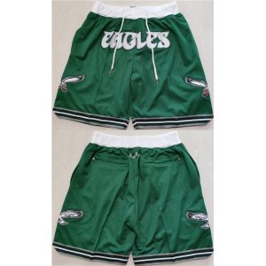 Men's Philadelphia Eagles Green Shorts (Run Small)