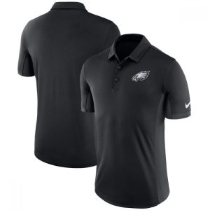 Men's Philadelphia Eagles  Black Evergreen Polo