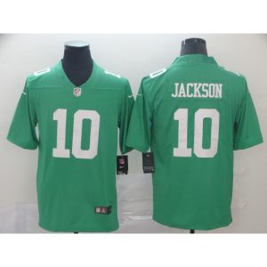 Men's Philadelphia Eagles  #10 DeSean Jackson Green Limited Stitched NFL Jersey