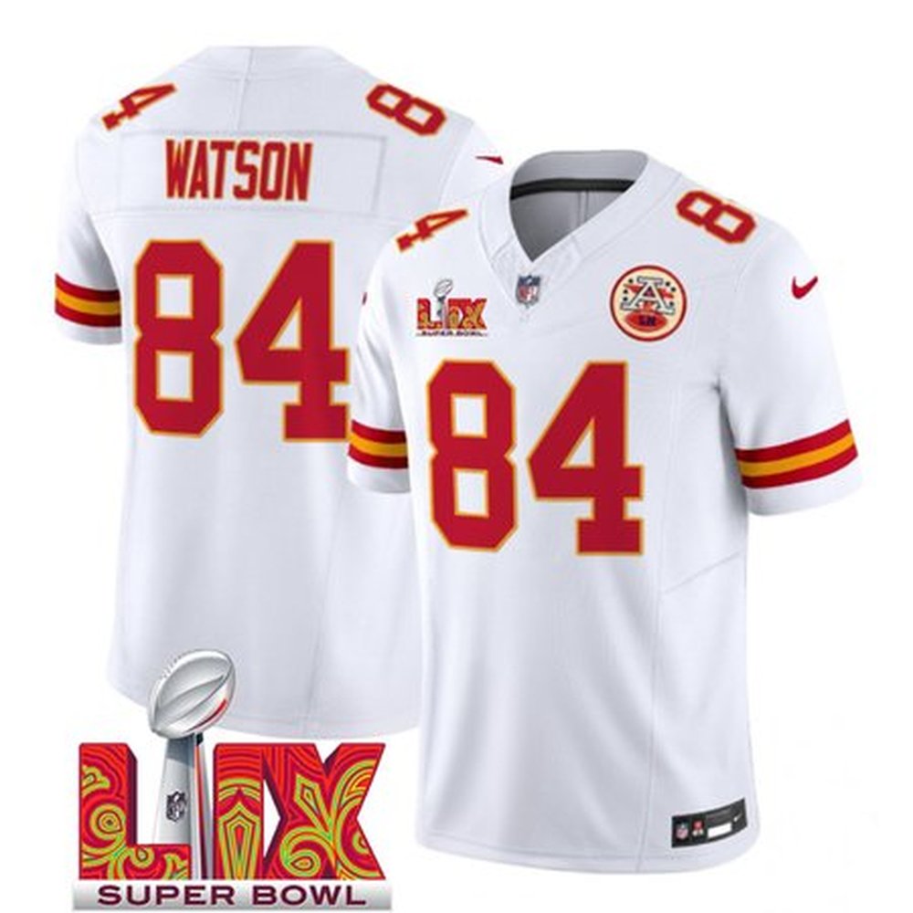 Mens20Kansas20City20Chiefs20P8420Justin20Watson20White20202520Super20Bowl20LIX20Patch20F.U.S.E.20Vapor20Limited20Stitched20Football20Jersey.jpg
