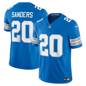 Men's Detroit Lions #20 Barry Sanders  Blue Vapor F.U.S.E. Limited Jersey