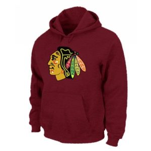 NHL Chicago Blackhawks Big & Tall Logo Pullover Hoodie Red