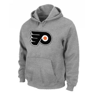 NHL Philadelphia Flyers Big & Tall Logo Pullover Hoodie Grey