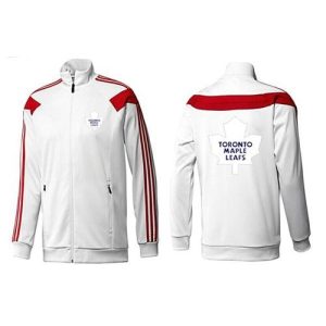 NHL Toronto Maple Leafs Zip Jackets White-2