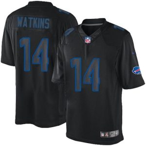 Bills #14 Sammy Watkins Black Men's Stitched NFL Impact Limited Jersey