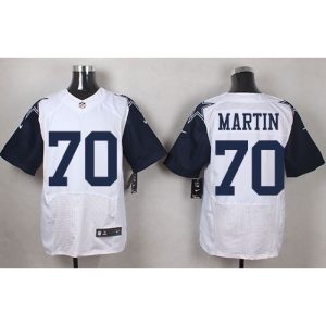 Cowboys #70 Zack Martin White Men's Stitched NFL Elite Rush Jersey