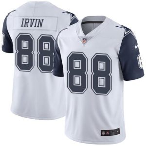 Cowboys #88 Michael Irvin White Youth Stitched NFL Limited Rush Jersey
