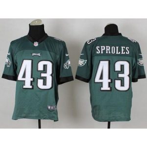 Eagles #43 Darren Sproles Midnight Green Team Color Men's Stitched NFL Elite Jersey