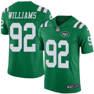 Jets #92 Leonard Williams Green Men's Stitched NFL Elite Rush Jersey