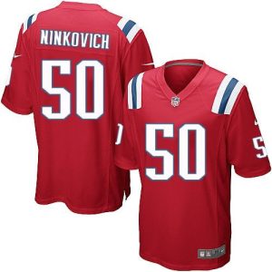Patriots #50 Rob Ninkovich Red Alternate Youth Stitched NFL Elite Jersey