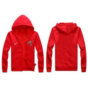 Tampa Bay Buccaneers Authentic Logo Hoodie Red