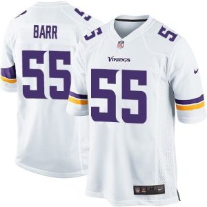 Vikings #55 Anthony Barr White Youth Stitched NFL Elite Jersey