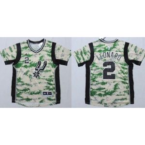 Spurs #2 Kawhi Leonard Camo Pride Stitched NBA Jersey