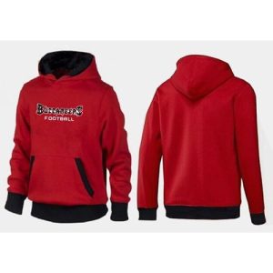 Tampa Bay Buccaneers English Version Pullover Hoodie Red & Black