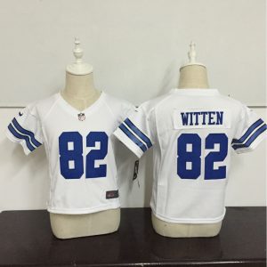 Toddler  Dallas Cowboys #82 Jason Witten White Stitched NFL Jersey