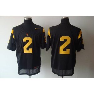 Trojans #2 Taylor Mays Black Stitched NCAA Jersey