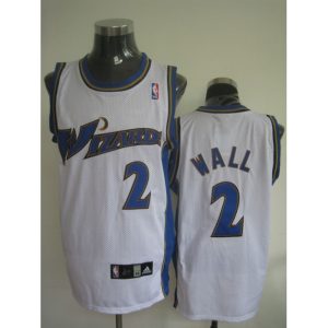 Wizards #2 John Wall Stitched White NBA Jersey
