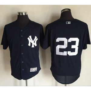 Yankees #23 Don Mattingly Navy Blue Flexbase Authentic Collection Stitched MLB Jersey