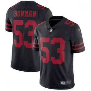 Youth San Francisco 49ers #53 NaVorro Bowman  Black Vapor Untouchable Limited Stitched NFL Jersey