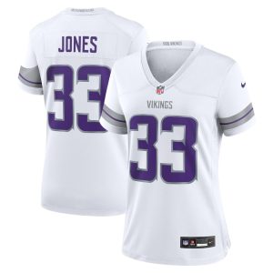 Women's  Aaron Jones White Minnesota Vikings Alternate Game Player Jersey