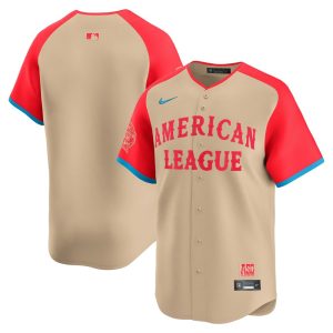 Men's American League  Cream 2024 MLB All-Star Game Limited Jersey