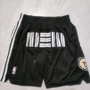 Memphis Grizzlies Black Shorts