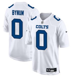 Youth Indianapolis Colts #0 Camryn Bynum Nike Tundra White Fashion Game Jersey