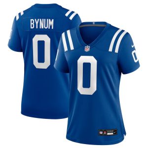 Women's Indianapolis Colts #0 Camryn Bynum Royal Team Game Jersey