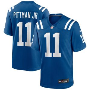 Youth Indianapolis Colts #11 Michael Pittman Jr. Royal Team Game Jersey